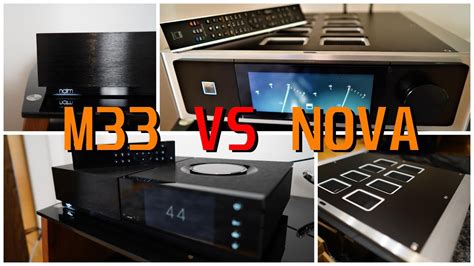 To me DIRAC is a must so I don't really see any other competitor in this price range, having tested the Lyngdorf 3400 before and qualified it out. . Naim uniti nova vs nad m33